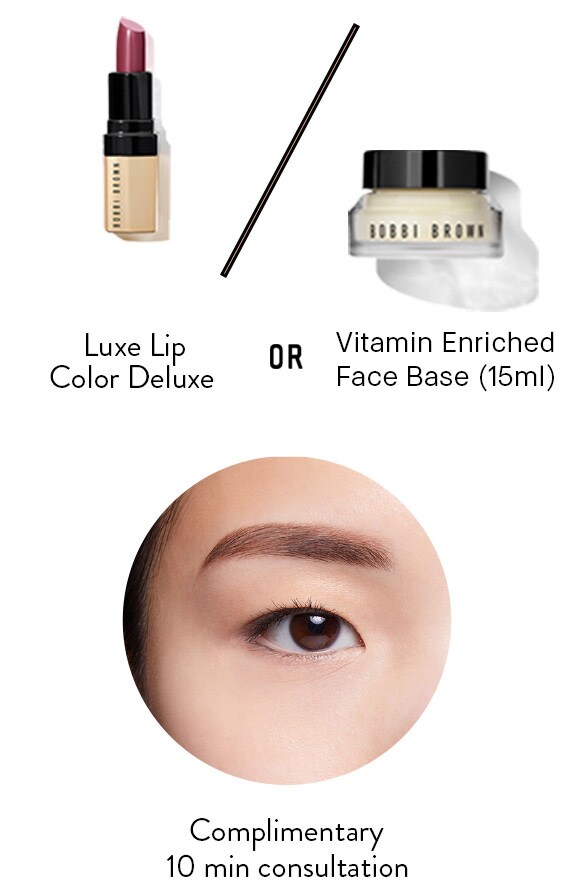 Luxe Lip Color Deluxe or Vitamin Enriched Face Base (15ml) + Complimentary 10 min consultation